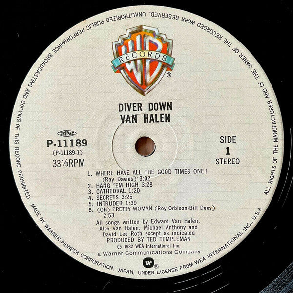 Van Halen - Diver Down (Vinyl, LP, Album)