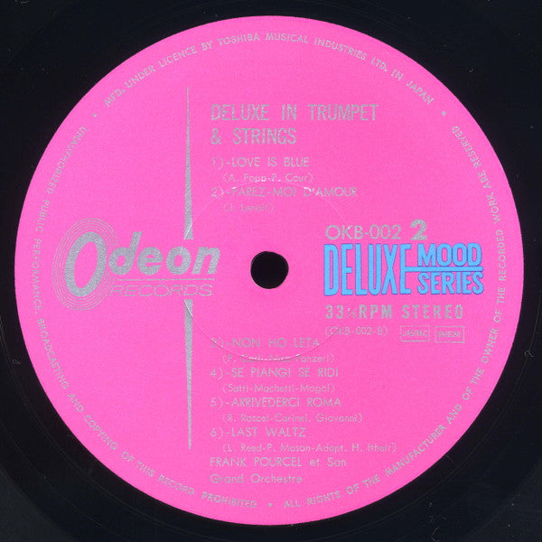 Georges Jouvin - Deluxe In Trumpet & Strings (Vinyl, LP, Album, Compilation, Deluxe Edition, Stereo) Very Good (VG) / Very Good (VG)