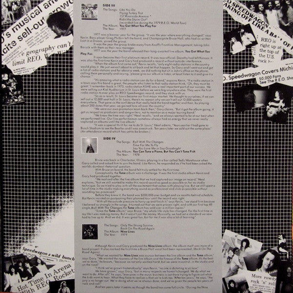 REO Speedwagon - A Decade Of Rock And Roll 1970 To 1980 (2xVinyl, LP, Compilation) Very Good Plus (VG+) / Very Good Plus (VG+)