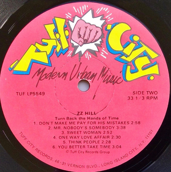 Z.Z. Hill - Turn Back The Hands Of Time (Vinyl, LP, Reissue) Very Good Plus (VG+) / Very Good Plus (VG+)