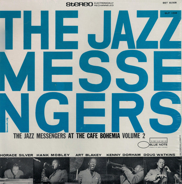 Art Blakey & The Jazz Messengers - At The Cafe Bohemia Volume 2 (Vinyl, LP, Album, Reissue, Stereo) Very Good Plus (VG+) / Very Good (VG)