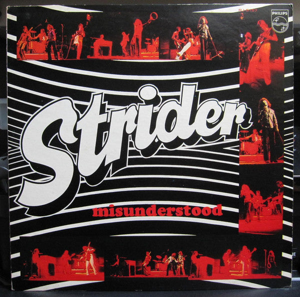 Strider (9) - Misunderstood (Vinyl, LP, Album) Very Good Plus (VG+) / Very Good Plus (VG+)