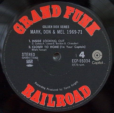 Grand Funk Railroad - Mark, Don & Mel 1969-71 (Vinyl, LP, Compilation)
