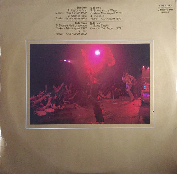 Deep Purple - Made In Japan (2xVinyl, LP, Album, Repress) Very Good Plus (VG+) / Good Plus (G+)