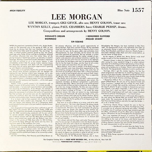 Lee Morgan - Vol. 3 (Vinyl, LP, Album, Mono, Reissue)