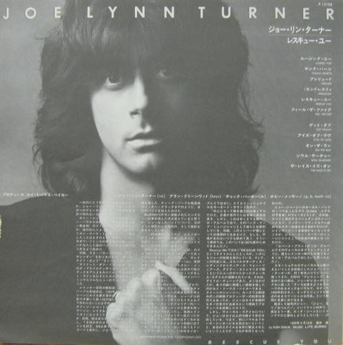 Joe Lynn Turner - Rescue You (Vinyl, LP, Album, Stereo) Near Mint (NM or M-) / Near Mint (NM or M-)