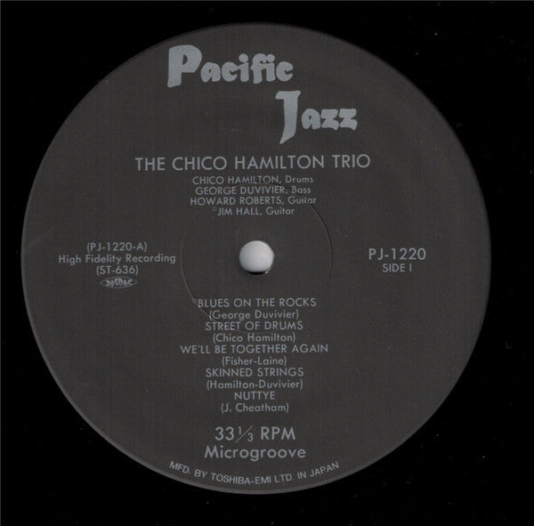 The Chico Hamilton Trio - Chico Hamilton Trio (Vinyl, LP, Album, Reissue, Mono) Very Good Plus (VG+) / Near Mint (NM or M-)
