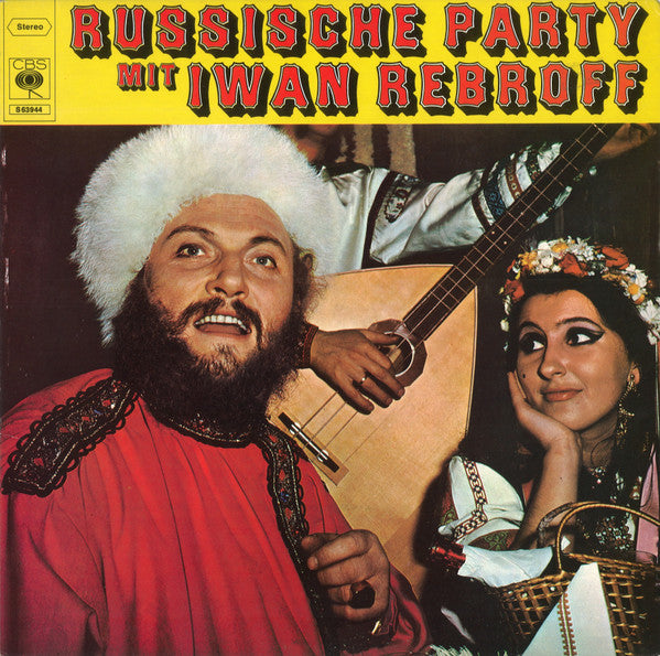 Ivan Rebroff - Russische Party (Vinyl, LP) Very Good Plus (VG+) / Very Good Plus (VG+)