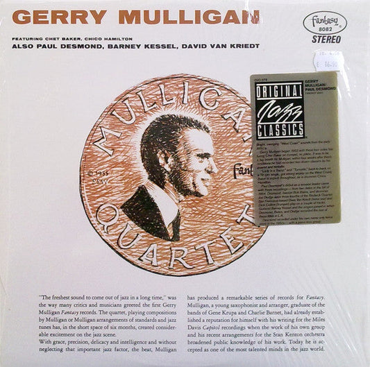 Gerry Mulligan Quartet - Gerry Mulligan/Paul Desmond (Vinyl, LP, Co...