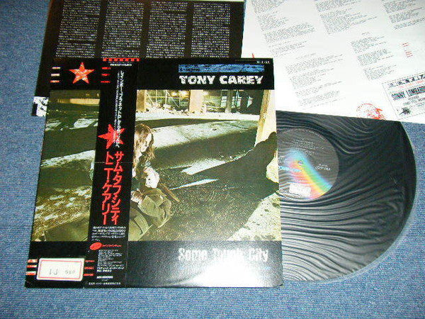 Tony Carey - Some Tough City (Vinyl, LP, Album, Stereo) Very Good Plus (VG+) / Good Plus (G+)