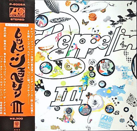 Led Zeppelin - Led Zeppelin III (Vinyl, LP, Album, Reissue, Stereo) Very Good (VG) / Very Good (VG)
