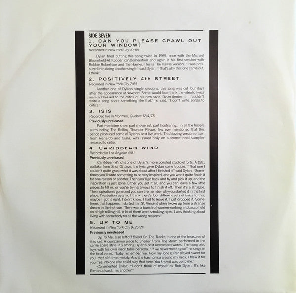 Bob Dylan - Biograph (5xVinyl, Box Set, LP, Compilation) Very Good Plus (VG+) / Very Good Plus (VG+)