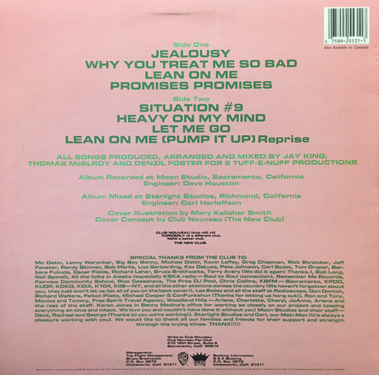 Club Nouveau - Life, Love & Pain (Vinyl, LP, Album, Stereo) Very Good (VG) / Very Good Plus (VG+)
