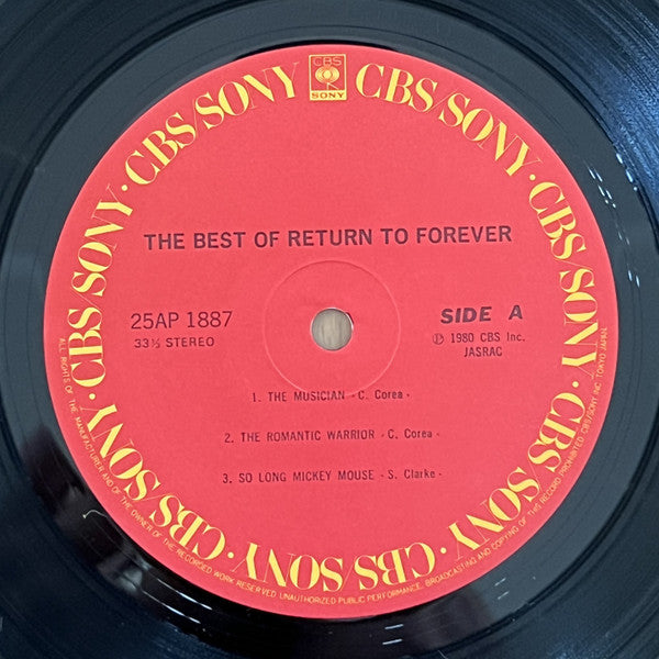 Return To Forever - The Best Of Return To Forever (Vinyl, LP, Compi...