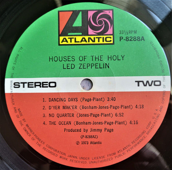 Led Zeppelin - Houses Of The Holy (Vinyl, LP, Album)
