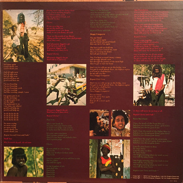 The Wailers - Burnin' (Vinyl, LP, Album)