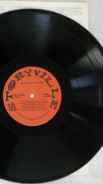 Billie Holiday - Billie Holiday At Storyville (Vinyl, LP, Album, Mono) Very Good Plus (VG+) / Very Good Plus (VG+)