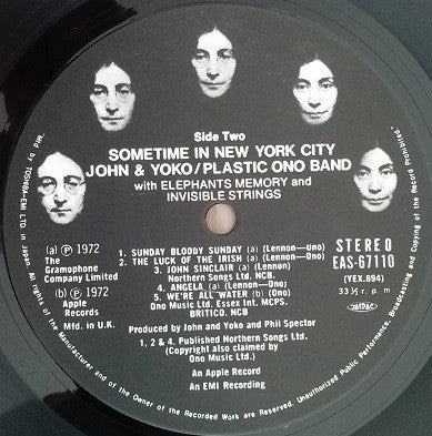 John Lennon & Yoko Ono - Some Time In New York City (Vinyl, LP, Album)