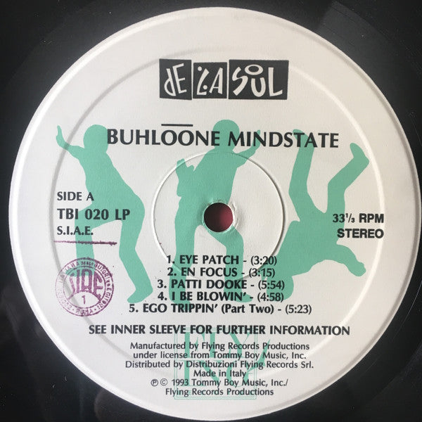 De La Soul - Buhloone Mind State (Vinyl, LP, Album) Very Good (VG) / Very Good (VG)