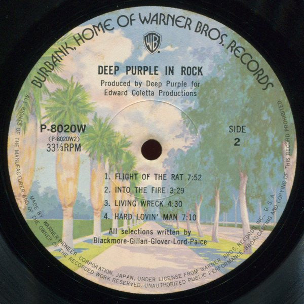 Deep Purple - In Rock (Vinyl, LP, Album, Repress)