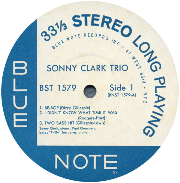 Sonny Clark Trio - Sonny Clark Trio (Vinyl, LP, Album, Reissue, Ste...