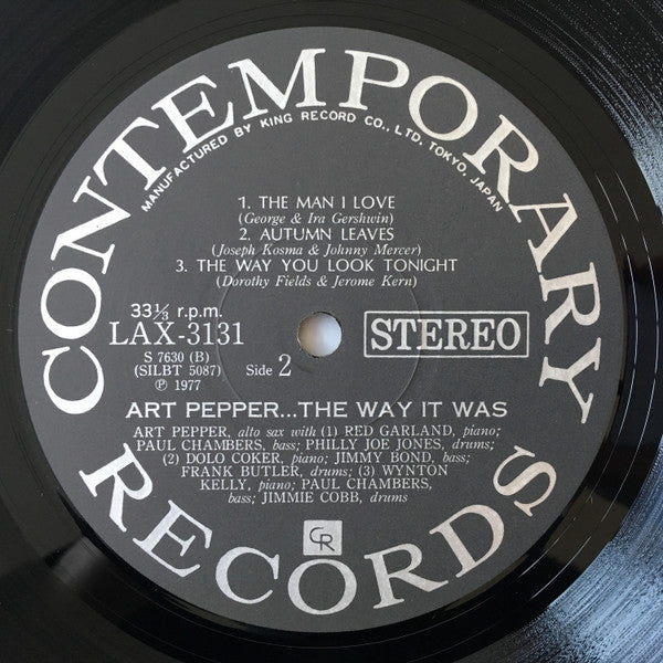 Art Pepper - ...The Way It Was! (Vinyl, LP, Album, Limited Edition,...