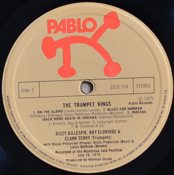 The Trumpet Kings - At The Montreux Jazz Festival 1975 (Vinyl, LP, Album) Good Plus (G+) / Good Plus (G+)