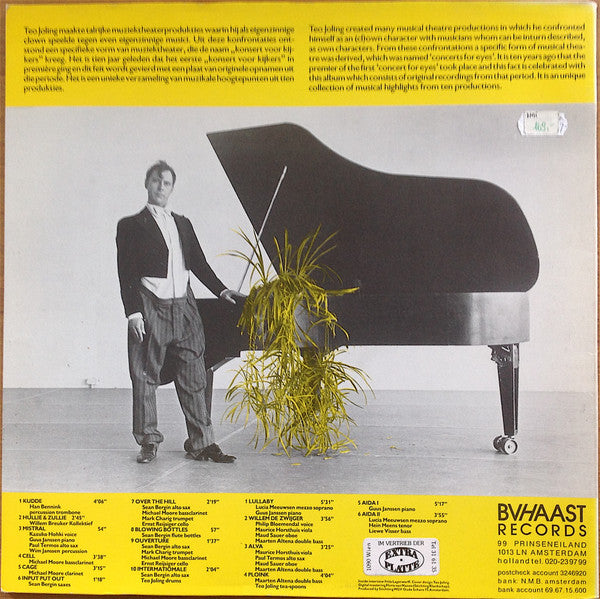 Teo Joling - Concerts For Eyes (Vinyl, LP) Good Plus (G+) / Very Good (VG)