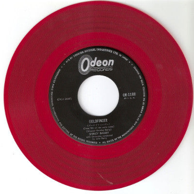 Shirley Bassey - Goldfinger (Vinyl, 7") Very Good Plus (VG+) / Very Good (VG)