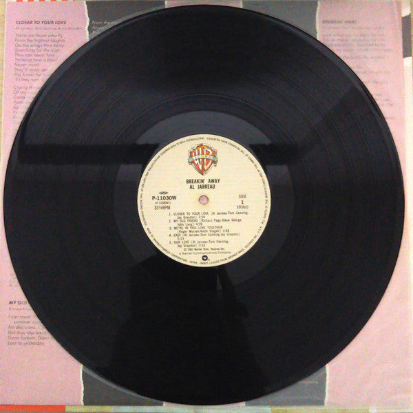 Al Jarreau - Breakin' Away (Vinyl, LP, Album)