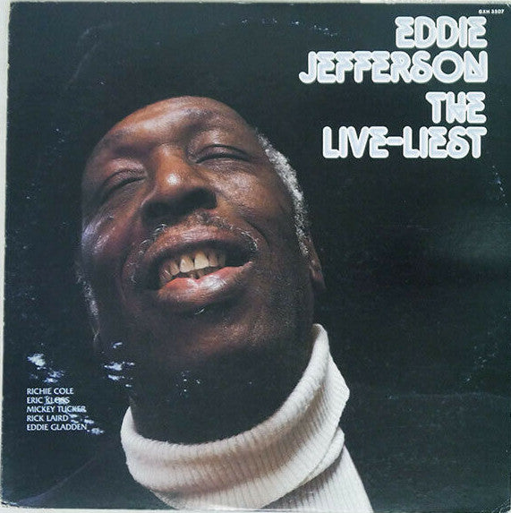 Eddie Jefferson - The Live-Liest (Vinyl, LP, Album) Very Good Plus (VG+) / Very Good (VG)
