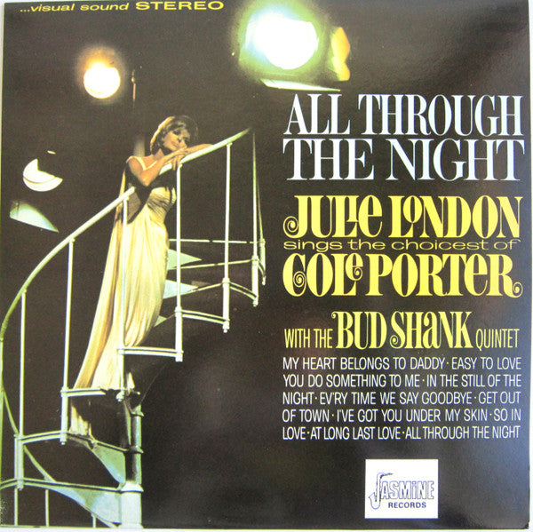 Julie London - All Through The Night (Vinyl, LP, Album, Stereo)