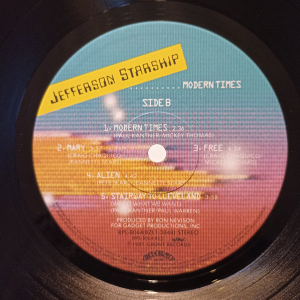 Jefferson Starship - Modern Times (Vinyl, LP, Album)