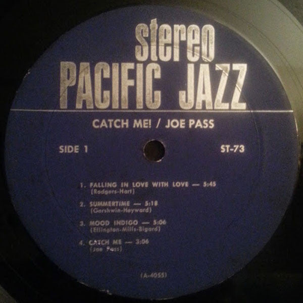 Joe Pass - Catch Me! (Vinyl, LP, Album, Stereo) Very Good Plus (VG+) / Very Good (VG)
