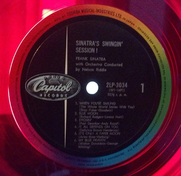 Frank Sinatra - Sinatra's Swingin' Session!!! (Vinyl, LP, Album, Mono) Very Good (VG) / Very Good (VG)