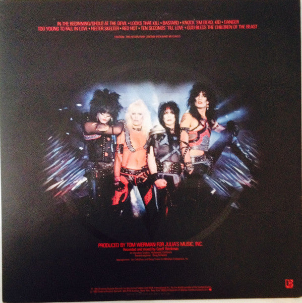 Mötley Crüe - Shout At The Devil (Vinyl, LP, Album)