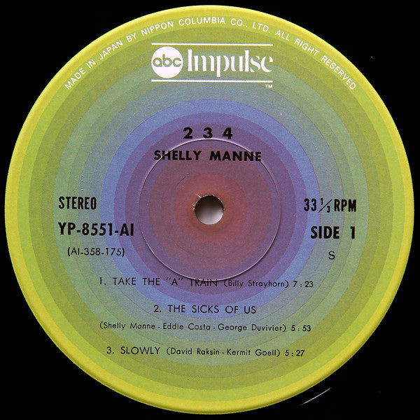 Shelly Manne - 234 (Vinyl, LP, Album, Reissue)