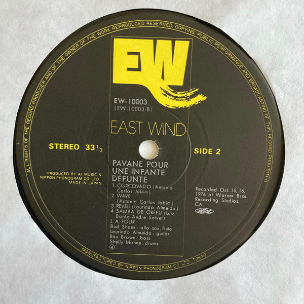 LA4 - Pavane Pour Une Infante Défunte (Vinyl, LP, Album)