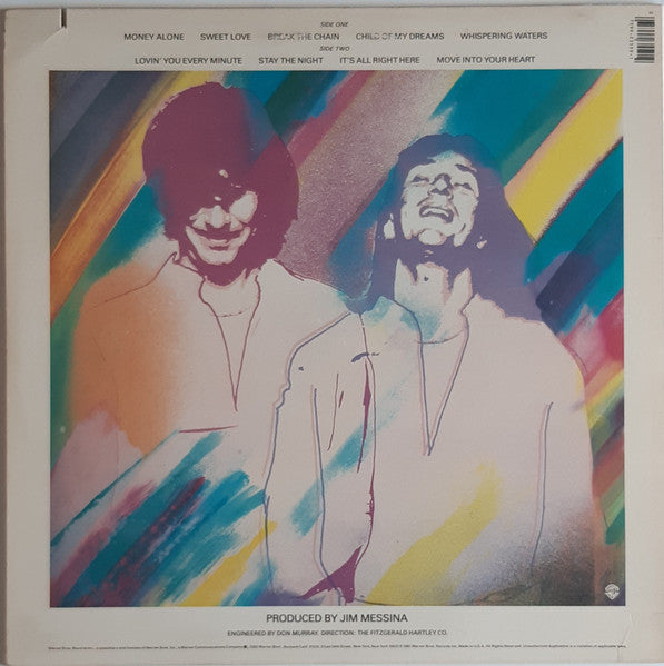 Jim Messina - Messina (Vinyl, LP, Album) Very Good (VG) / Very Good Plus (VG+)