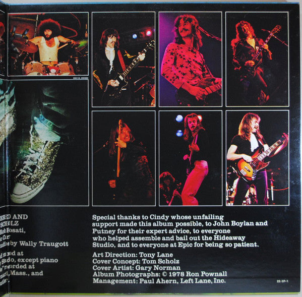 Boston - Don't Look Back (Vinyl, LP, Album, Stereo)