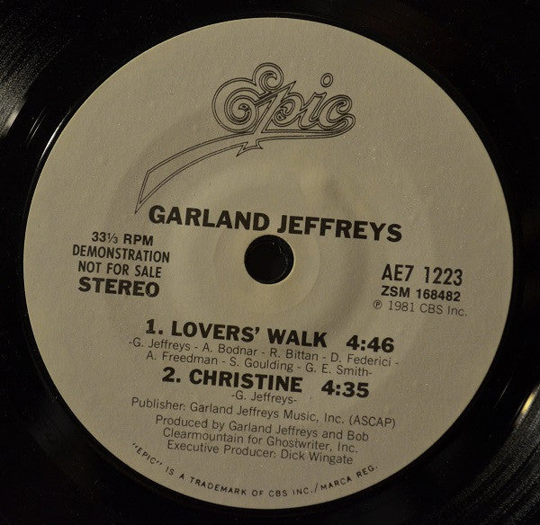 Garland Jeffreys - Escape Artist (Vinyl, Vinyl, LP, Album, 7", EP, 33 ⅓ RPM, Promo) Good Plus (G+) / Very Good (VG)