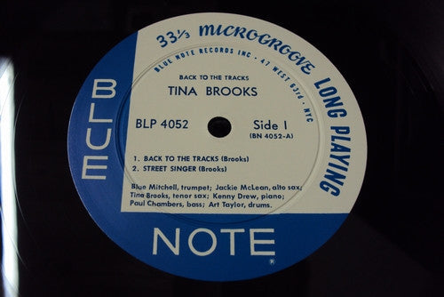 Tina Brooks - Back To The Tracks (Vinyl, LP, Album, Limited Edition, Reissue, Mono) Near Mint (NM or M-) / Near Mint (NM or M-)