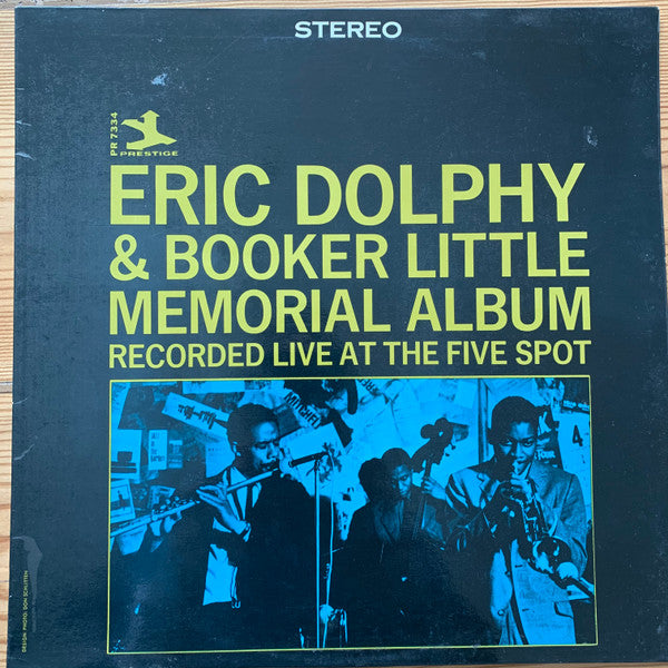 Eric Dolphy - Memorial Album Recorded Live At The Five Spot (Vinyl, LP, Album, Reissue, Stereo) Very Good (VG) / Fair (F)