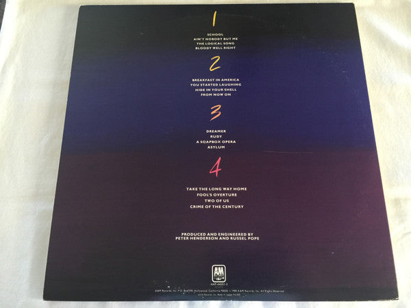 Supertramp - Paris (2xVinyl, LP, Album, Promo, Stereo) Very Good (VG) / Good Plus (G+)
