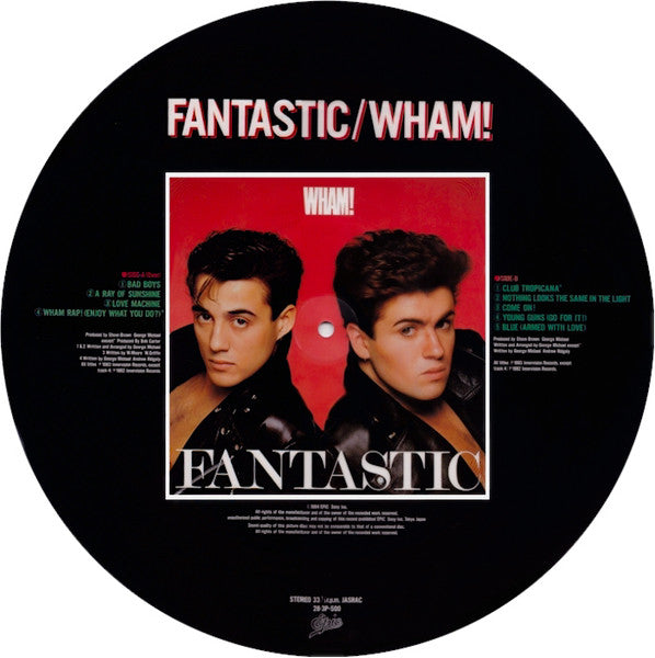Wham! - Fantastic (Vinyl, LP, Album, Misprint, Picture Disc, Reissue)