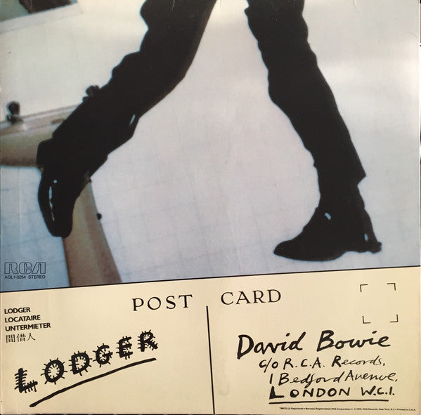 David Bowie - Lodger (Vinyl, LP, Album, Stereo) Very Good (VG) / Very Good (VG)