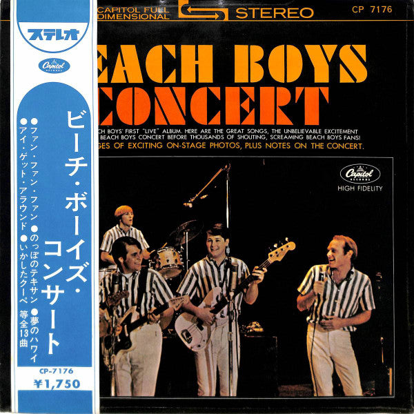 The Beach Boys - Concert (Vinyl, LP, Album, Stereo)