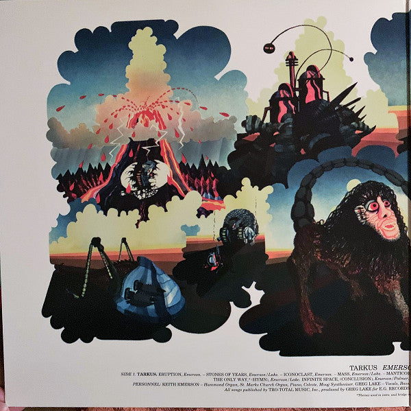 Emerson, Lake & Palmer - Tarkus (Vinyl, LP, Album, Limited Edition, Numbered, Reissue, Remastered, Stereo) Mint (M) / Mint (M)
