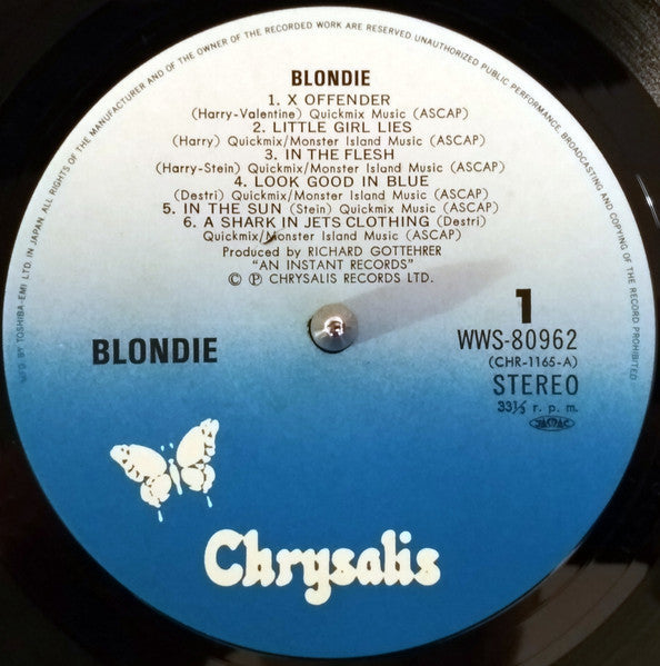 Blondie - Blondie (Vinyl, LP, Album)