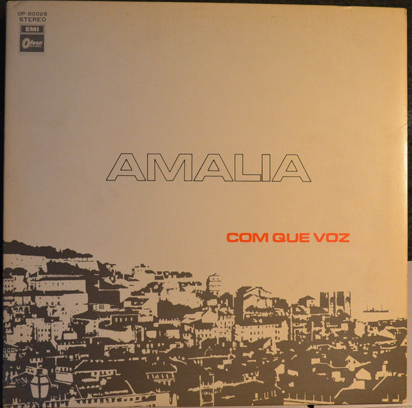 Amália Rodrigues - Com Que Voz (Vinyl, LP, Album) Very Good Plus (VG+) / Very Good Plus (VG+)